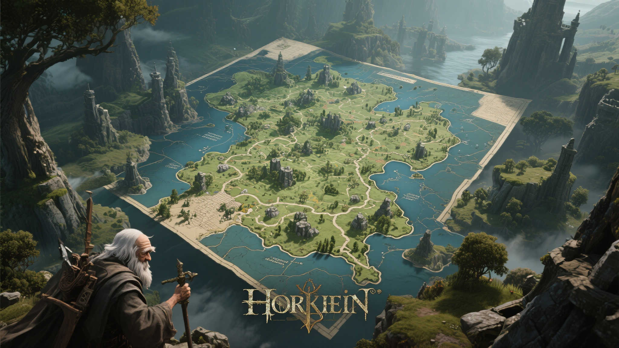 《老头环》初期地图揭秘!与正式版对比差异惊人引发讨论 更有趣的是,一些粉丝开始基于这份地图进行